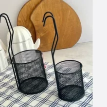 جا قاشقی گرد آویز دار فلزی هلن