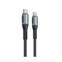 کابل محافظ دار فست شارژ دو سر Type-C (جنس کنفی)